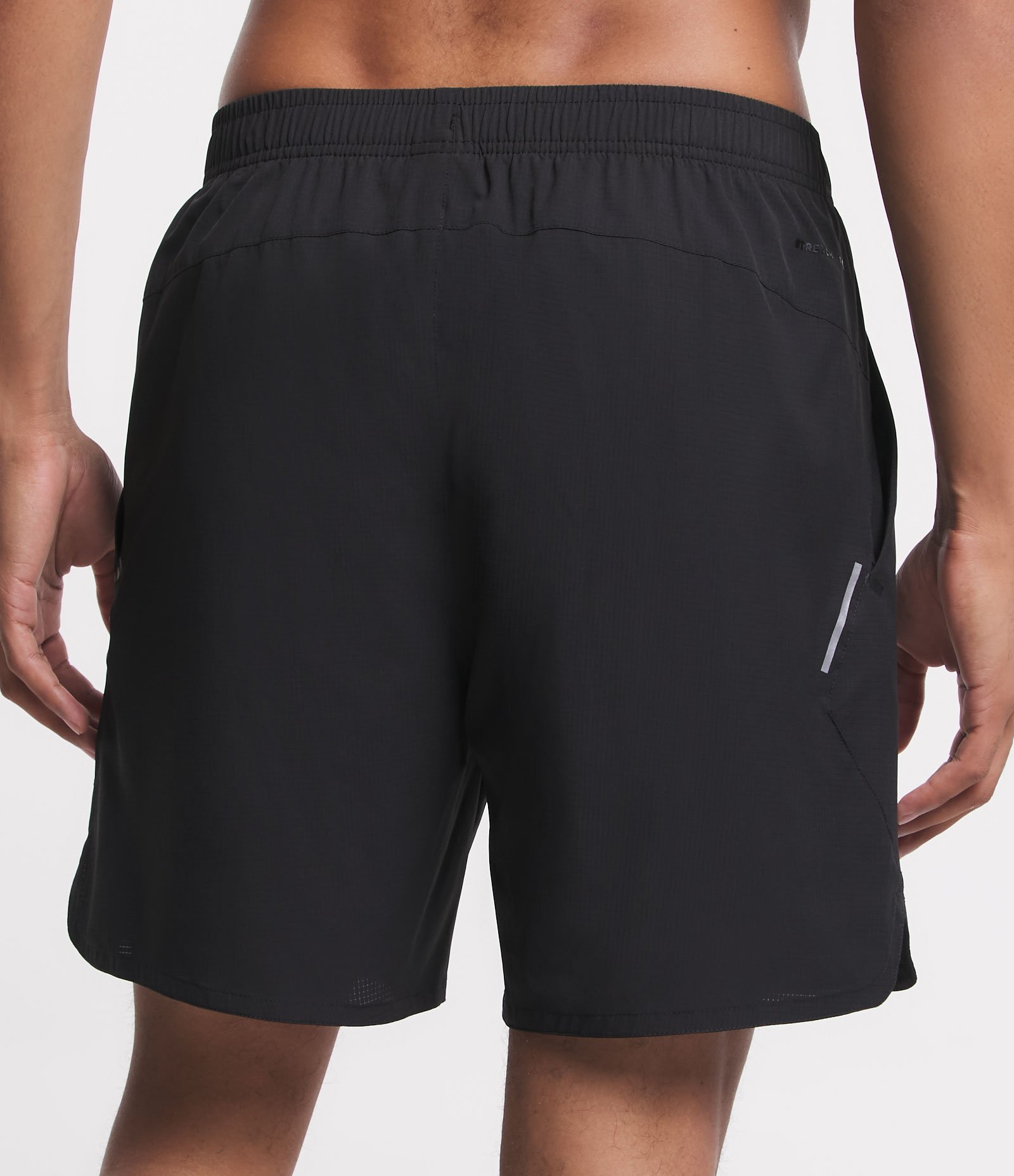 Short Esportivo Masculino Aserlin 2 Em 1 - Com Bolsos Refletivos E Zíper + Laço Para Toalha - Treino E Corrida