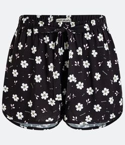 Short de Pijama Runner com Estampa Floral