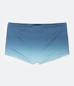 Sunga Boxer com Estampa Degradê e Cordão Interno