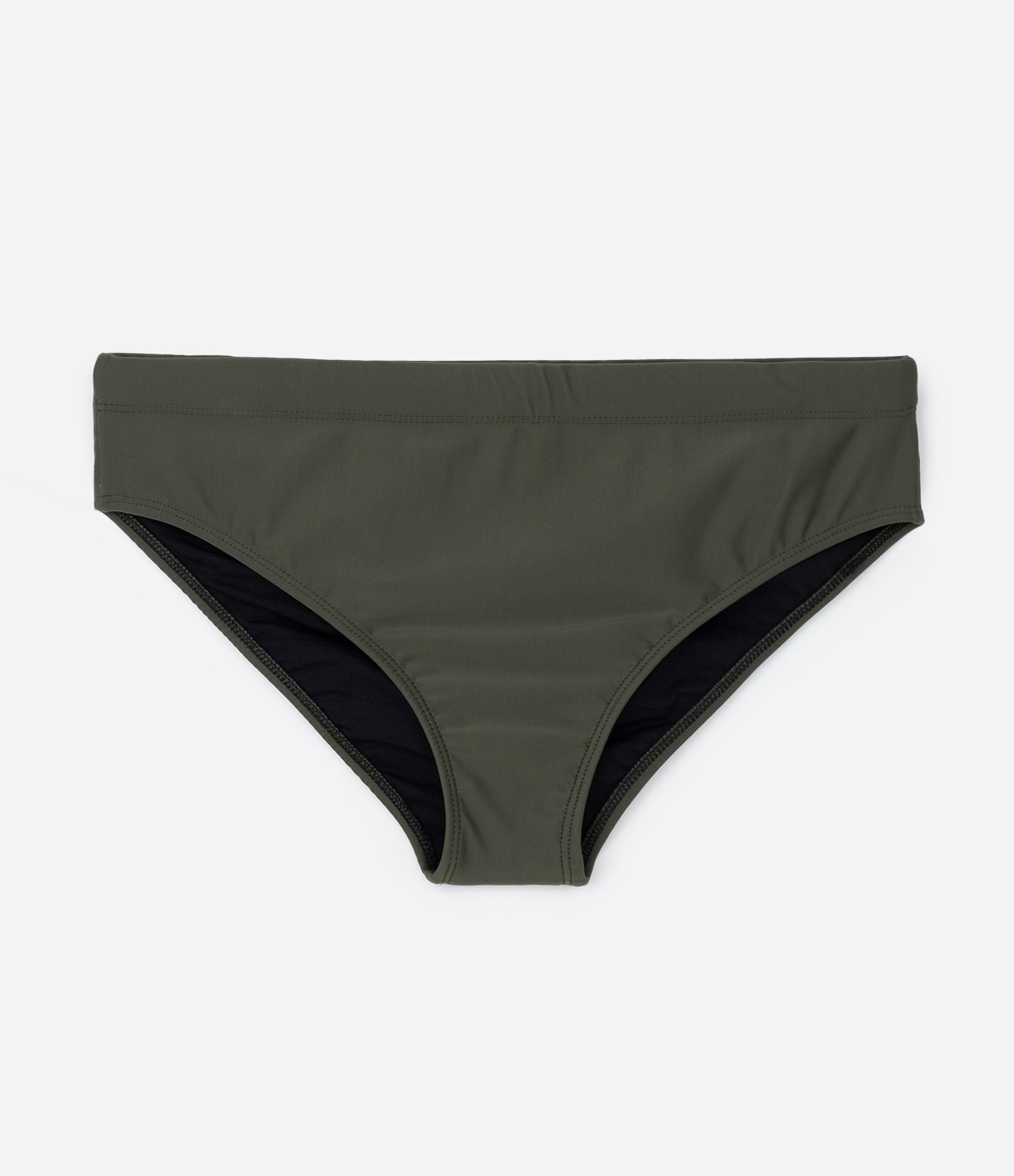 Sunga Slim em Poliamida com Cordão Interno Verde Escuro 4