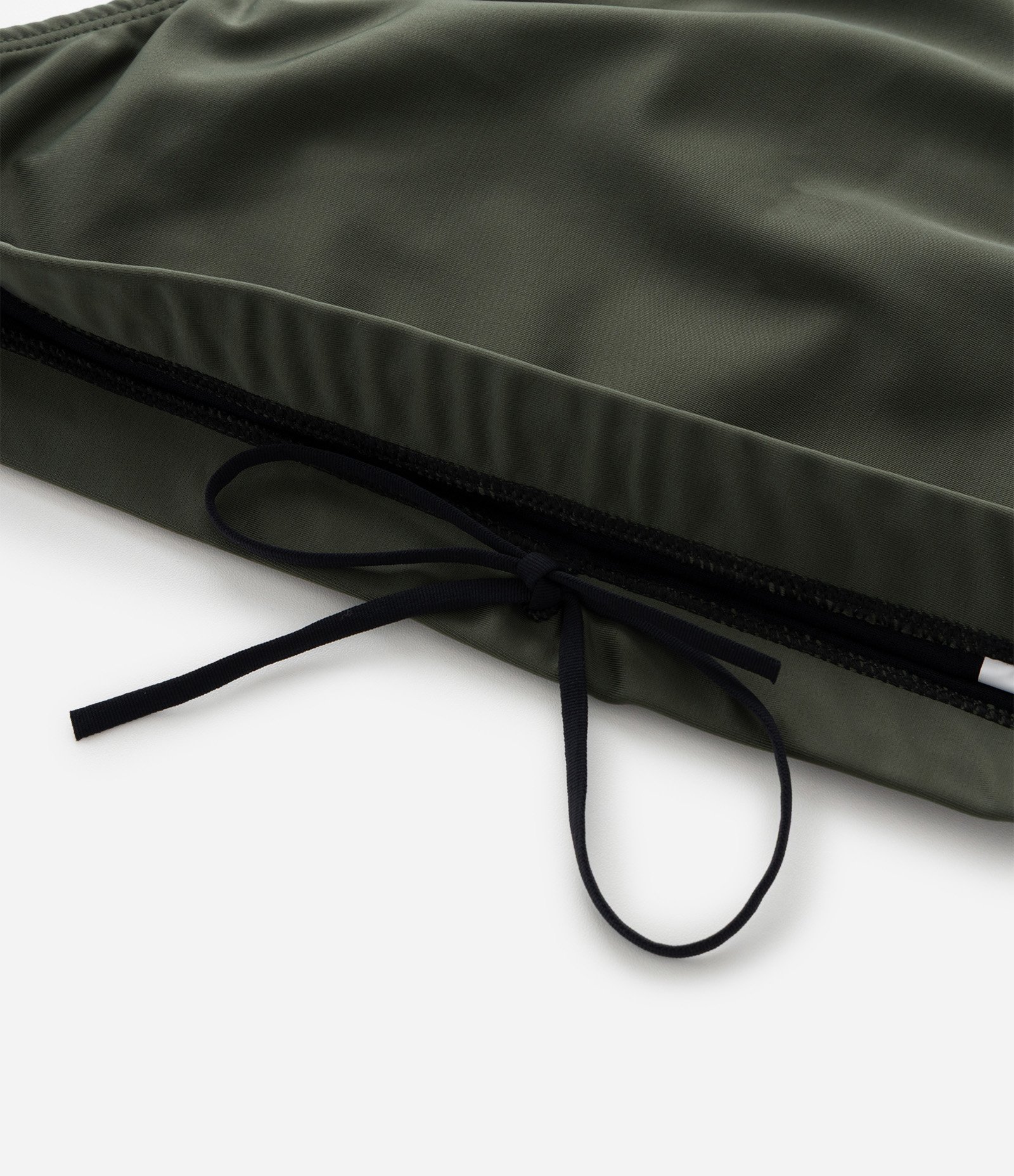 Sunga Slim em Poliamida com Cordão Interno Verde Escuro 9