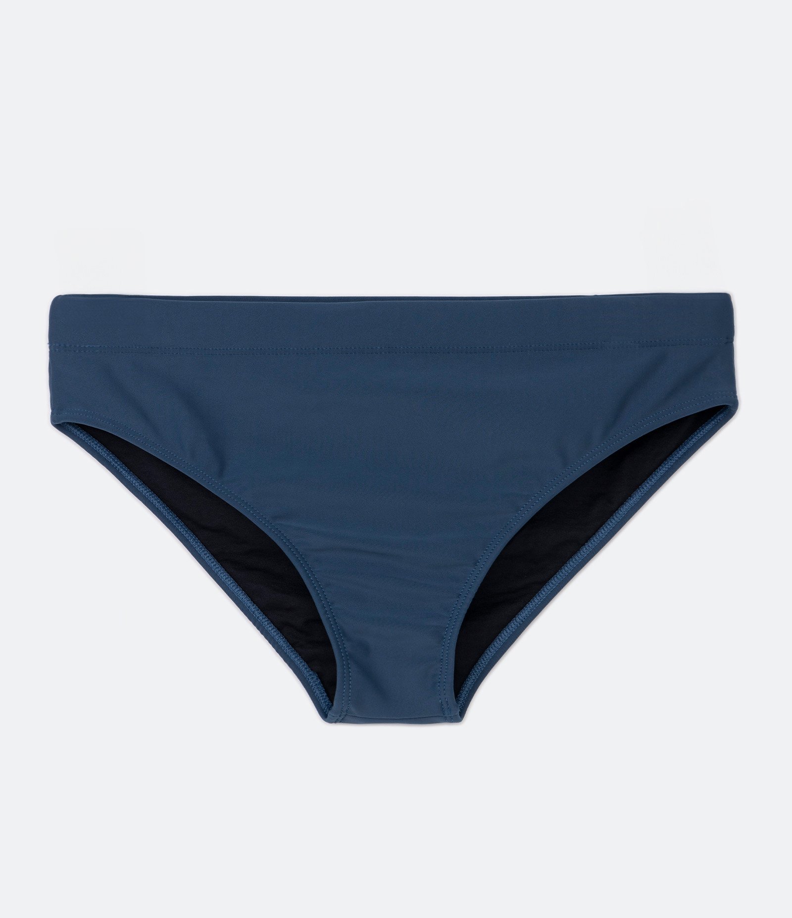 Sunga Slim em Poliamida com Cordão Interno Azul 4