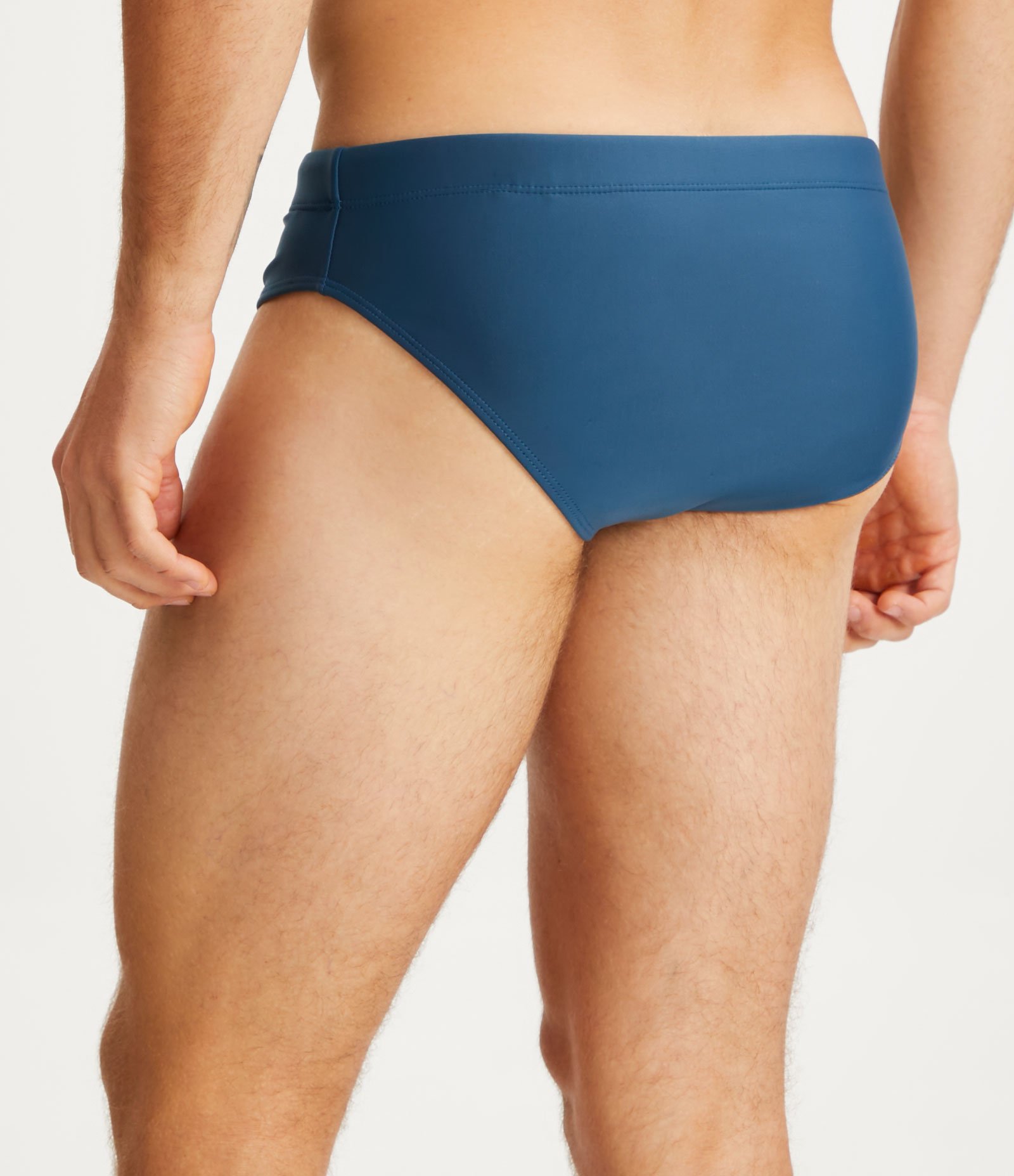 Sunga Slim em Poliamida com Cordão Interno Azul 3