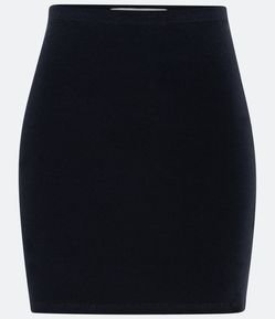 Saia Curta em Cotton com Elástico no Cós