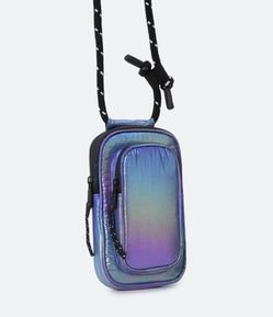 Bolsa Transversal Infantil com Efeito Holográfico