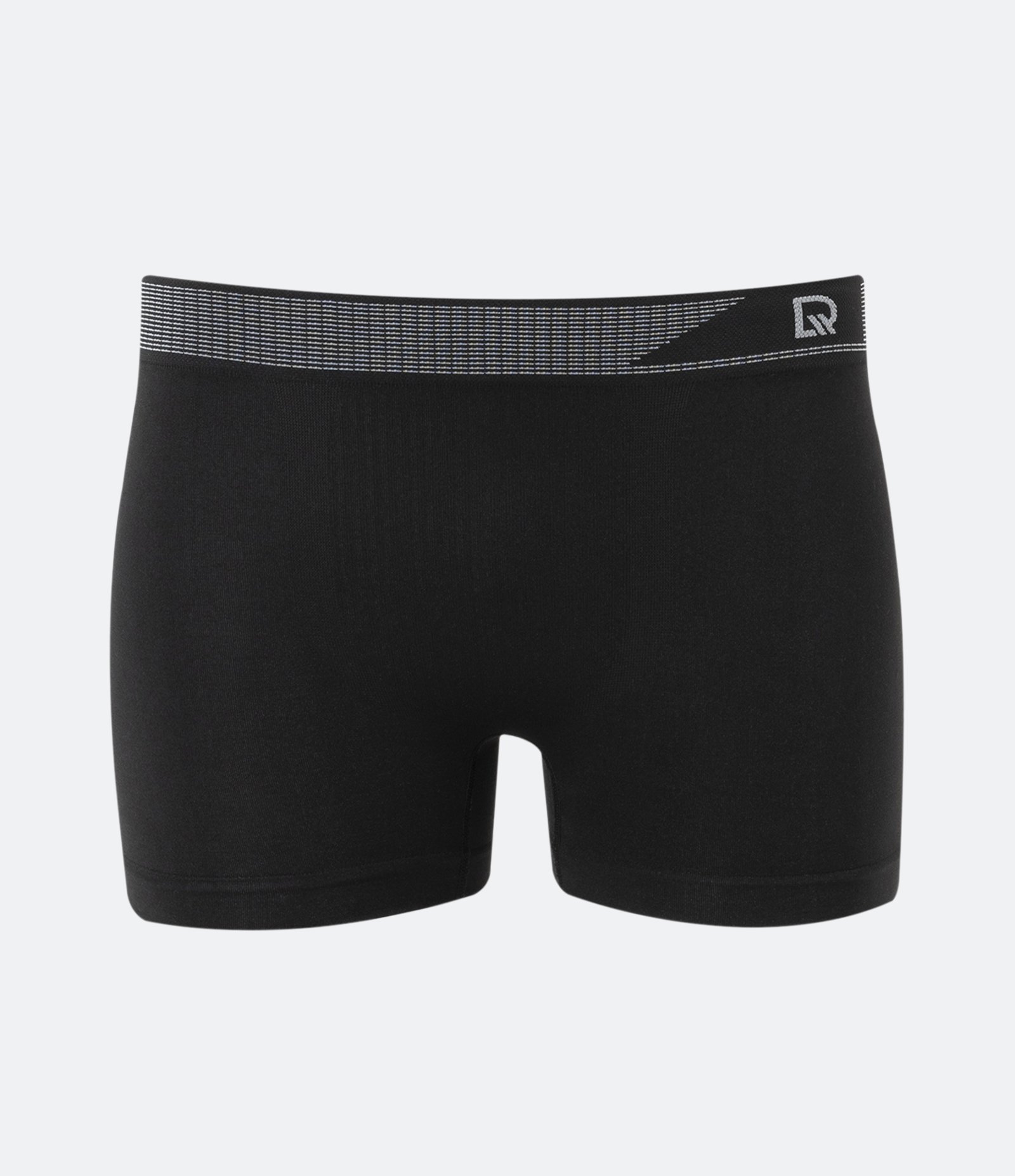 Kit 02 Cuecas Boxer em Poliamida com Listras no Cós Del Rio Cinza/ Preto 3
