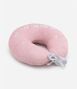 Travesseiro de Viagem com Estampa em Lettering