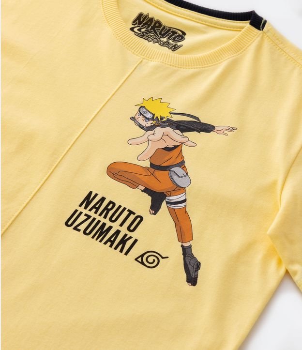 Roupa Bebê Mangá Naruto Uzumaki pequeno