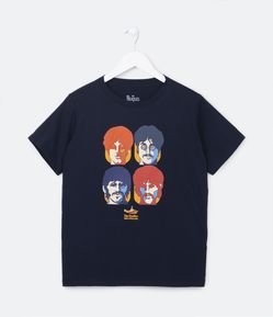 Camiseta Infantil com Estampa The Beatles - Tam 3 a 10 Anos