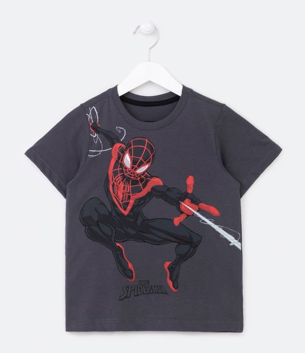 Camiseta Camisa Miles Morales Homem Aranha Preto Menino &8_x000D_ - JK  MARCAS - Camiseta Infantil - Magazine Luiza