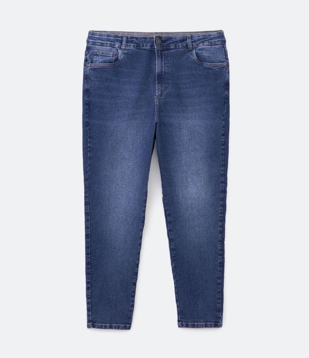 Pantalón Skinny Jeans Curve & Plus Size Azul 6