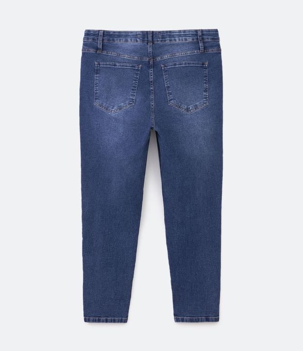 Pantalón Skinny Jeans Curve & Plus Size Azul 7