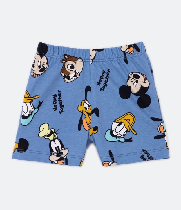 Pijama Corto Infantil con Estampado Chip y Dale - Talle 2 a 4 años Amarillo 5