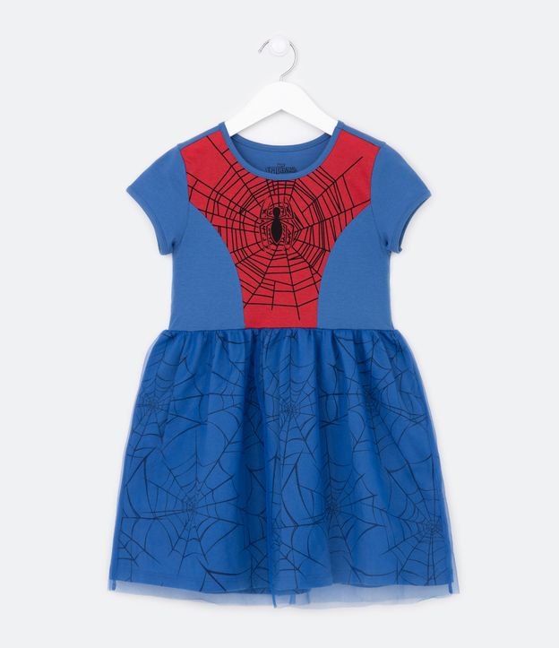 Camisola Infantil Estampa Homem Aranha - Tam 2 a 6 Anos