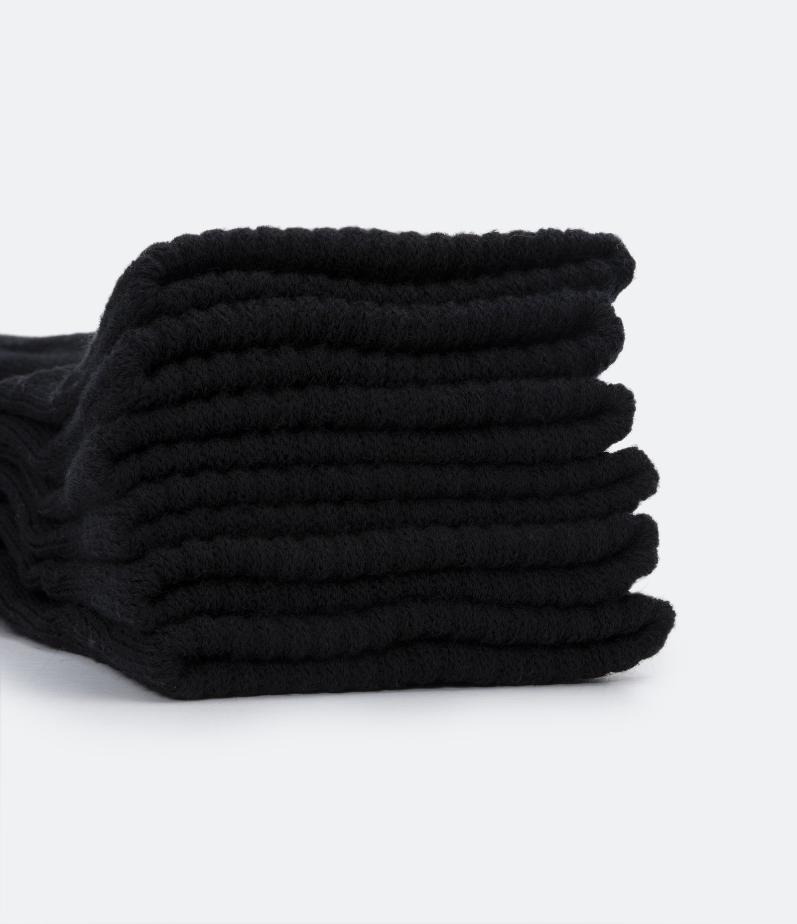 Kit 03 Meias Cano Baixo Esportivas com Sola Atoalhada Preto 4