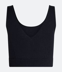 Top Esportivo em Poliamida sem Bojo e sem Costura com Texturas