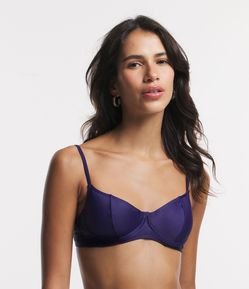 Biquíni Top Meia Taça em Microfibra com Amarração