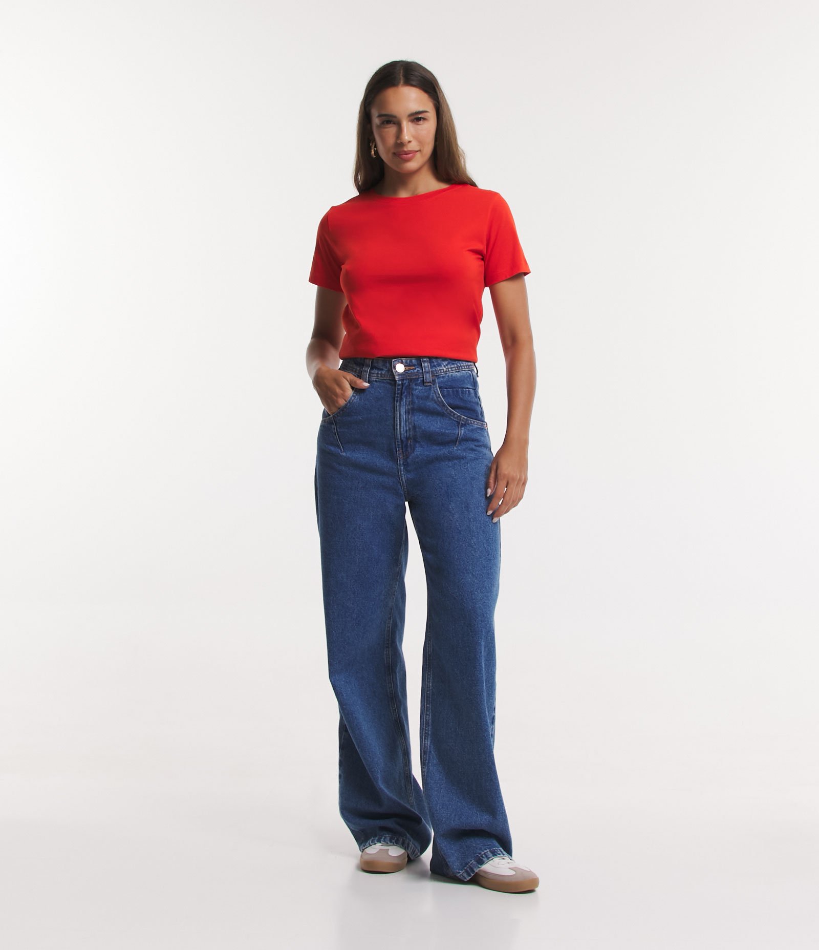 Camiseta Básica em Algodão com Manga Curta 4