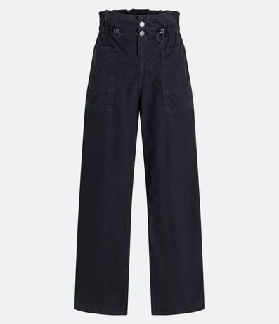 Calça Wide Leg em Sarja Leve com Puxador no Cós Franzido é ruim? Calça Wide Leg em Sarja Leve com Puxador no Cós Franzido é boa?