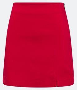 Saia Curta em Bengaline com Fendinha na Barra