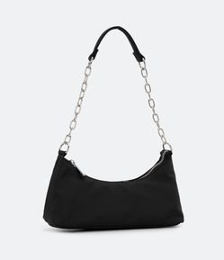 Bolsa Baguete Pequena com Alça Corrente