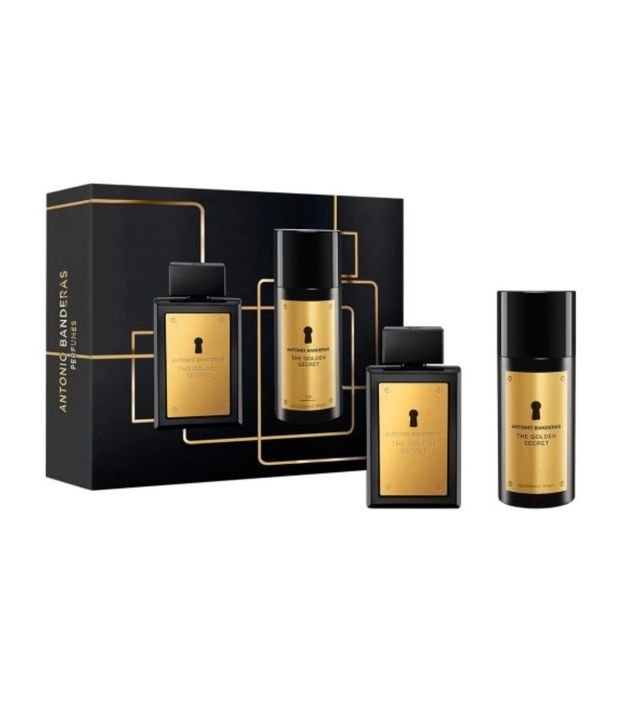Kit Perfume Banderas Golden Secret 100ml + Desodorante 150ml KIT 1