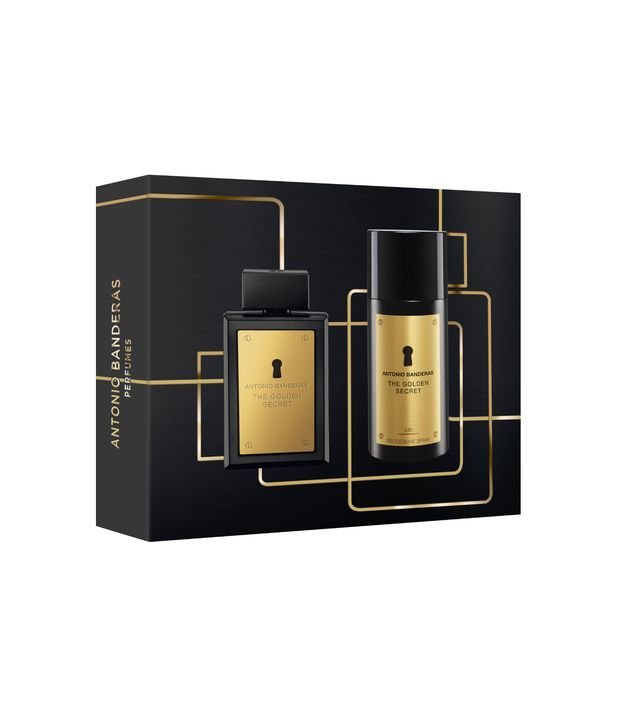 Kit Perfume Banderas Golden Secret 100ml + Desodorante 150ml KIT 2