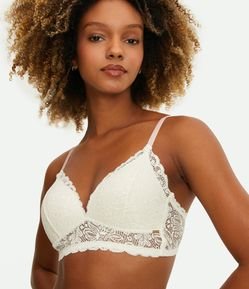 Sutiã Triângulo em Renda com Bojo