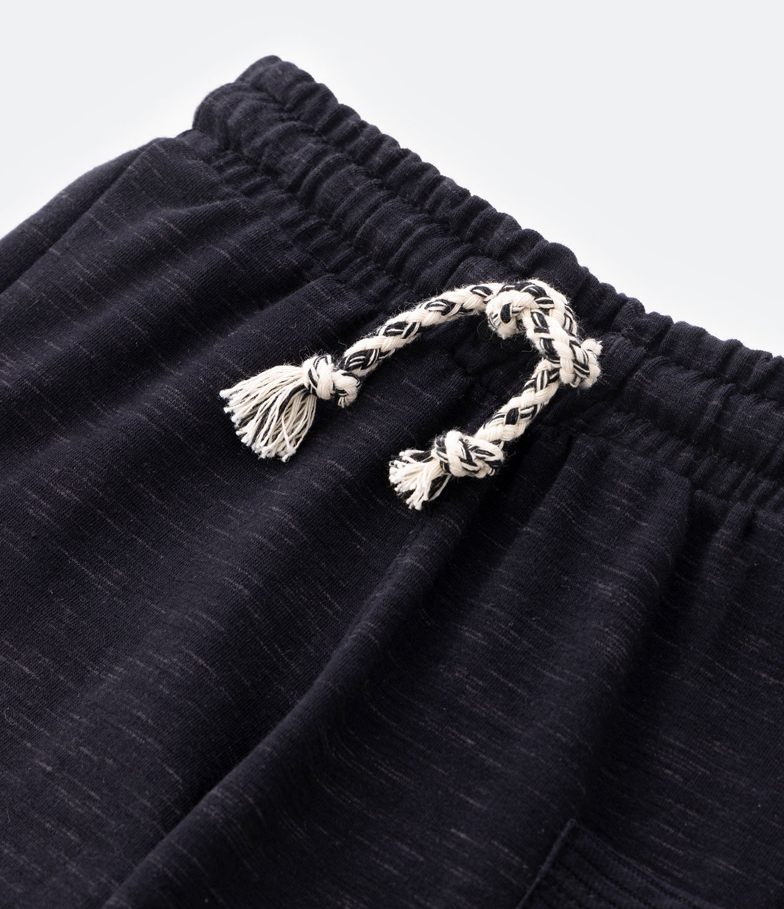 Bermuda Infantil com Bolso Texturizado - Tam 1 a 5 anos Preto 5