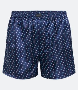 Cueca Samba Canção em Charmouse com Estampa Geométrica