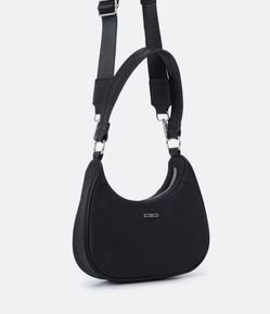 Bolsa Shoulder Baguete com Plaquinha