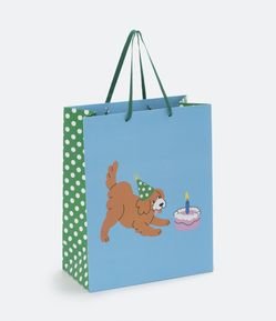 Embalagem de Papel Média com Estampa de Aniversário