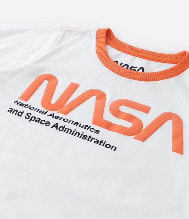 Pijama Corto Infantil con Estampa Nasa - Talle 5 a 14 años Multicolores 4