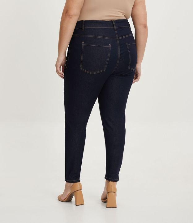 Calça Skinny Push Up Jeans Curve & Plus Size Azul 3