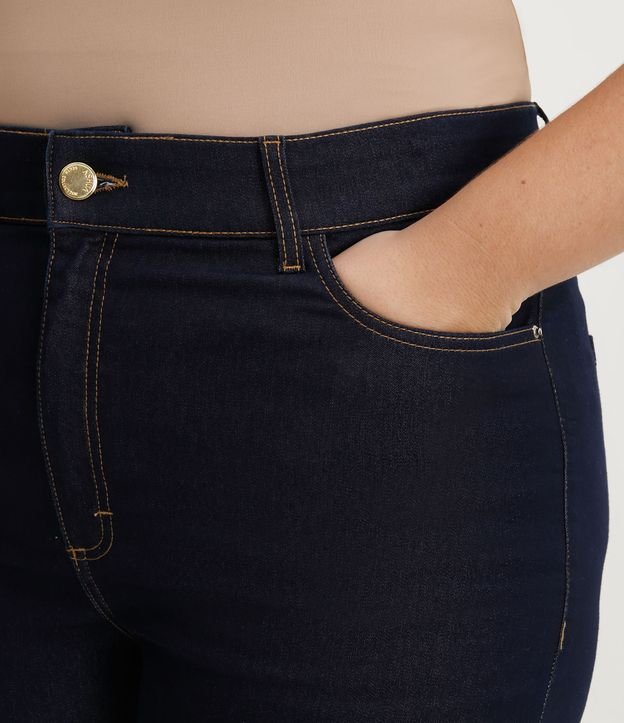 Calça Skinny Push Up Jeans Curve & Plus Size Azul 5
