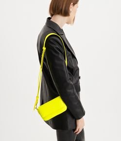 Bolsa Baguete Transversal com Alça Removível