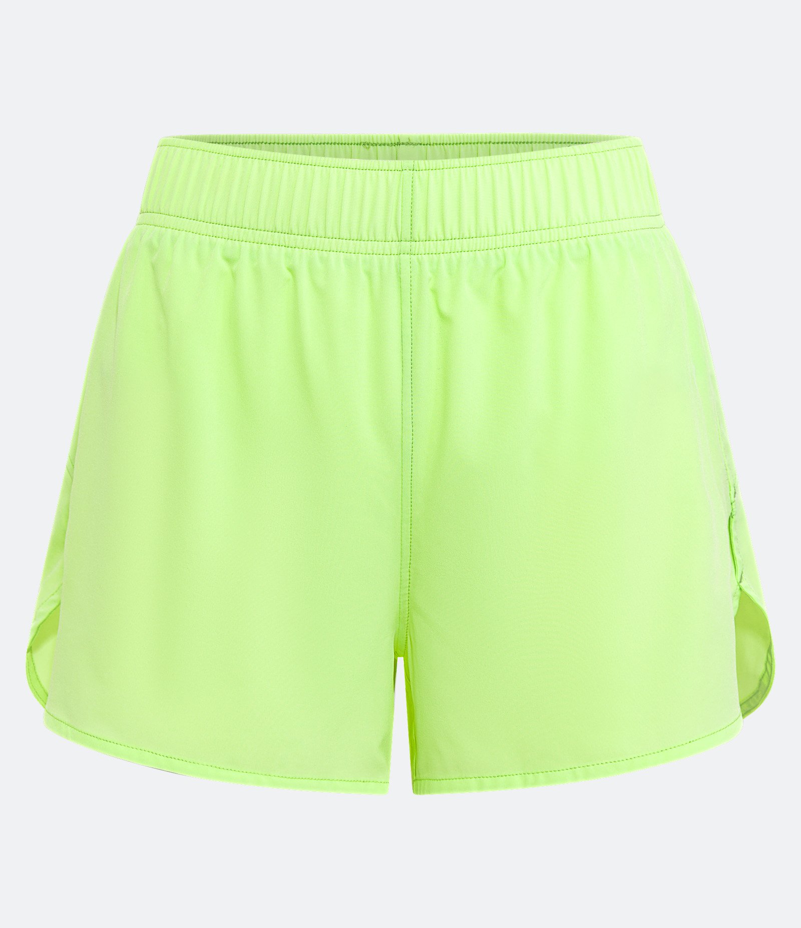 Short Runner Esportivo com Elástico no Cós e Bolso Interno Verme Limão 5