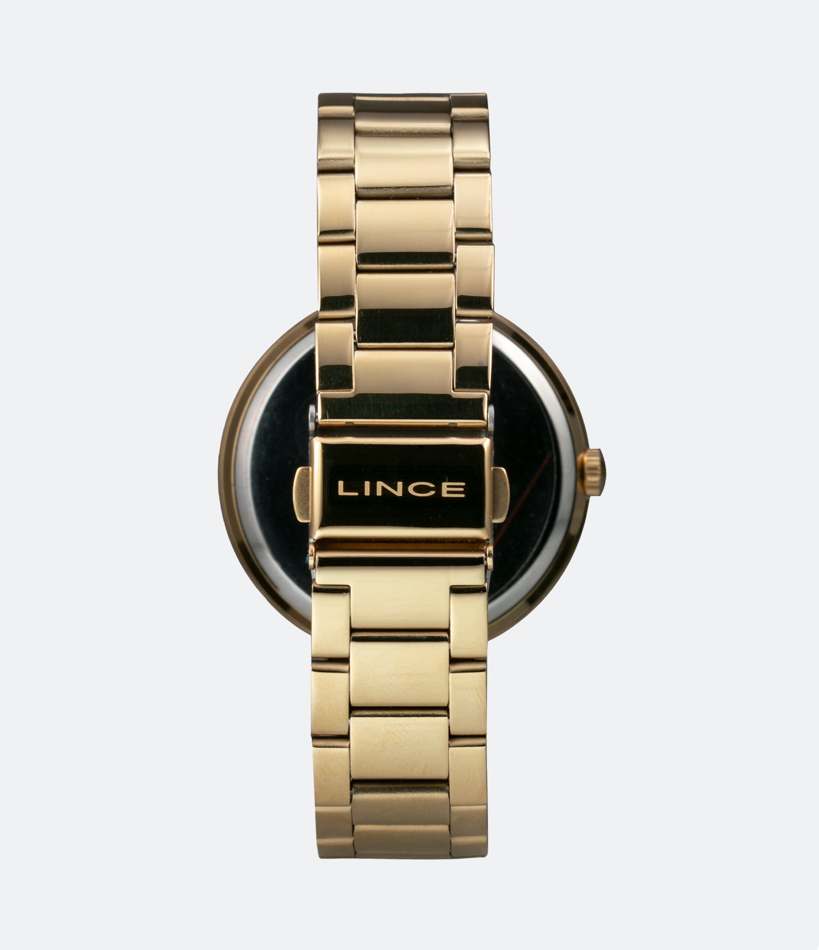 Relógio Lince Analógico com Pulseira e Caixa em Metal LRGJ156L40 C2KX Dourado 2