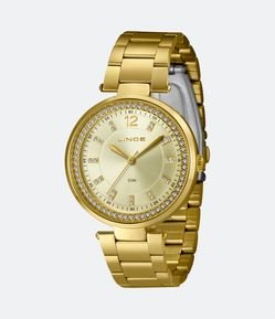 Relógio Lince Analógico com Pulseira e Caixa em Metal LRGJ156L40 C2KX
