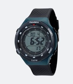 Relógio Mondaine Digital com Pulseira e Caixa em Poliuretano 85014G0MVNP1