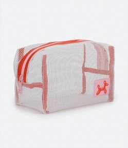 Necessaire Tijolo em Padrão Vazado