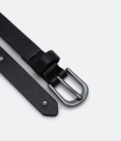 Kit 02 Cintos Finos com Diferentes Detalhes