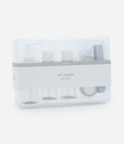 Kit Viagem com Necessaire e Frascos