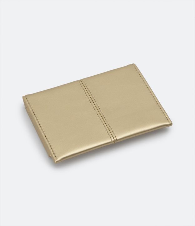 Carteira Envelope com Pesponto Dourado 3