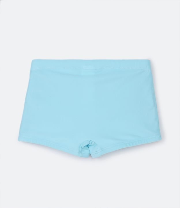 Sunga Boxer Infantil com Detalhe de Prancha Emborrachado - Tam 2 a 14 Anos Azul 2