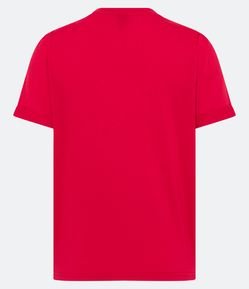 Blusa em Viscolycra com Corações Metálicos Aplicados