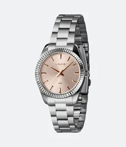 Relógio Lince Analógico com Pulseira e Caixa em Metal LRMJ161L36 R1SX
