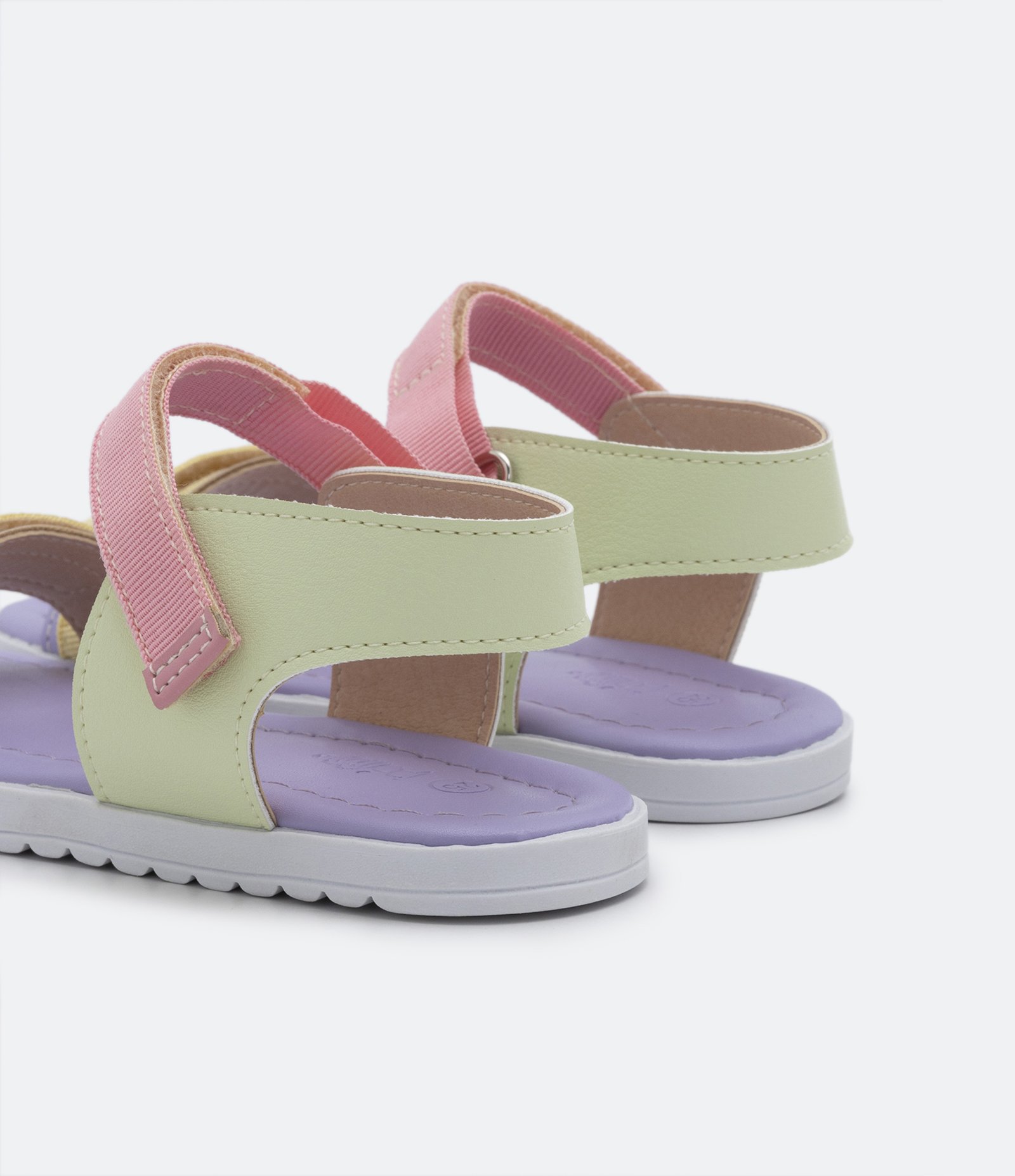 Sandália Infantil Comfy com Tiras de de Velcro - Tam 20 ao 27 Multicores 3