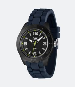 Relógio X Watch Analógico com Pulseira em Silicone e Caixa em Metal XMPP0035 P2DX