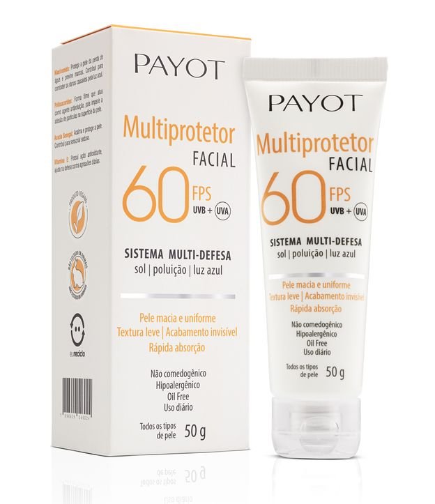 Protetor Facial Multiprotetor FPS 60 Payot 50g 2